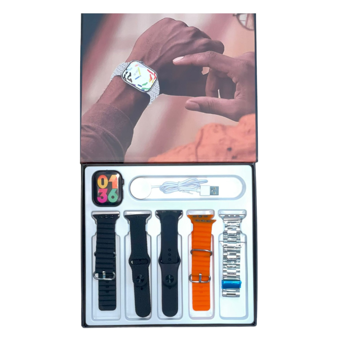MK9 Max 5+1 Series 9 Smart Watch - 9mm big Display